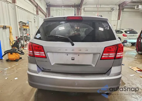 2017 Dodge Journey Se from USA, damaged, VIN 3C4PDCAB6HT702620
